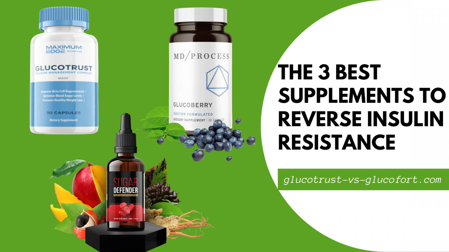 The 3 Best Supplements to Reverse Insulin Resistance